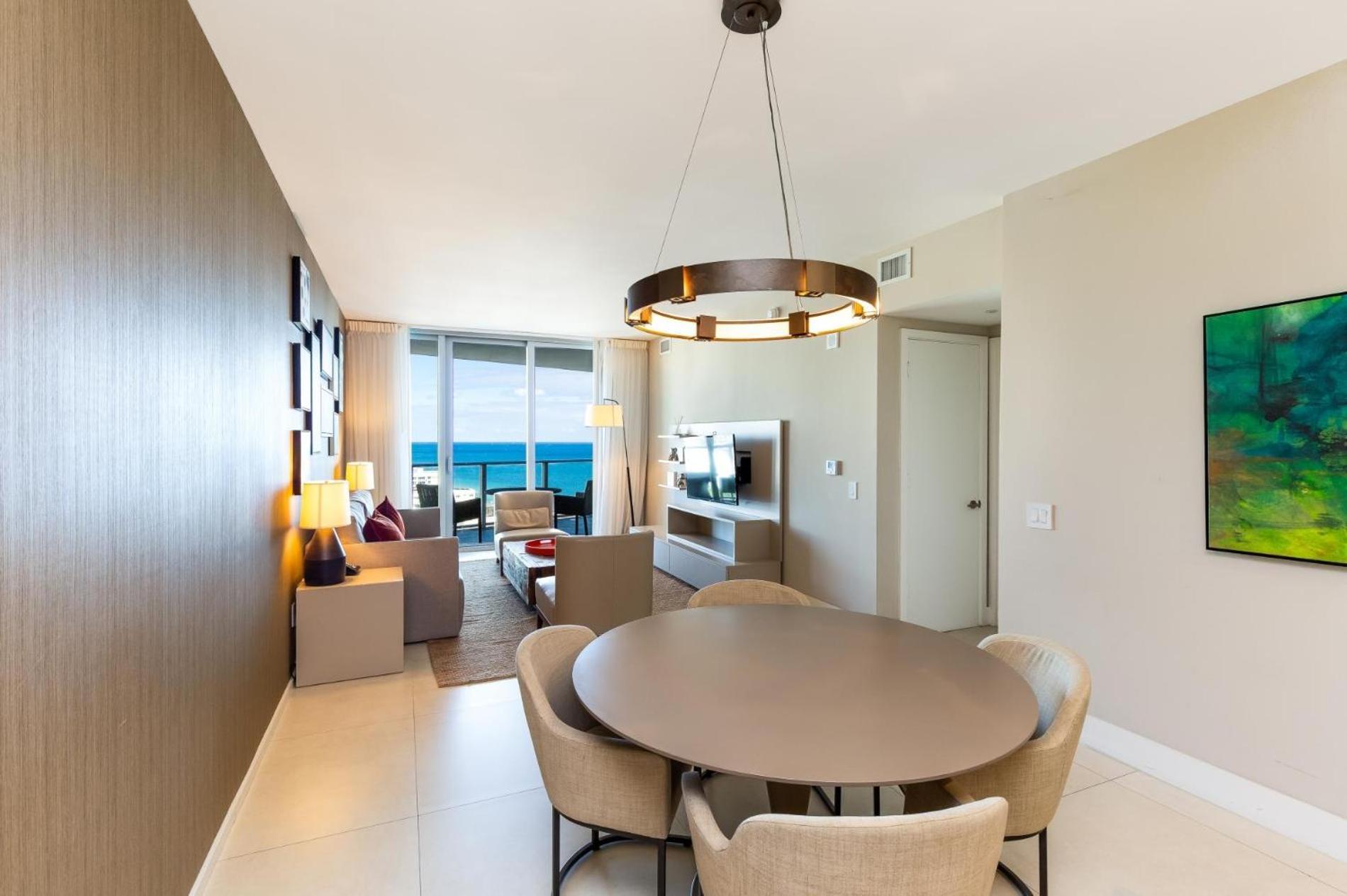 Ocean View 1 Bed On The Beach 19Th Floor Hollywood Plaja Hallandale Exterior foto
