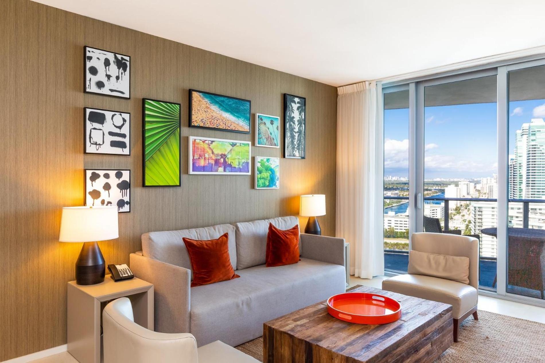 Ocean View 1 Bed On The Beach 19Th Floor Hollywood Plaja Hallandale Exterior foto